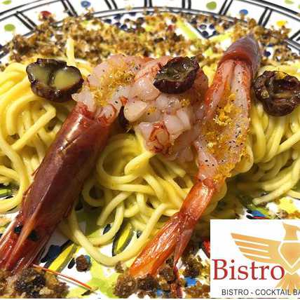 Spaghettone al Gambero Rosso