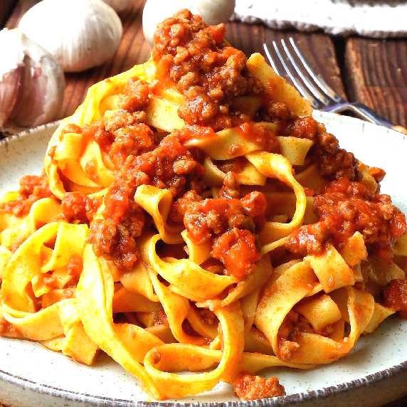 tagliatelle al ragù